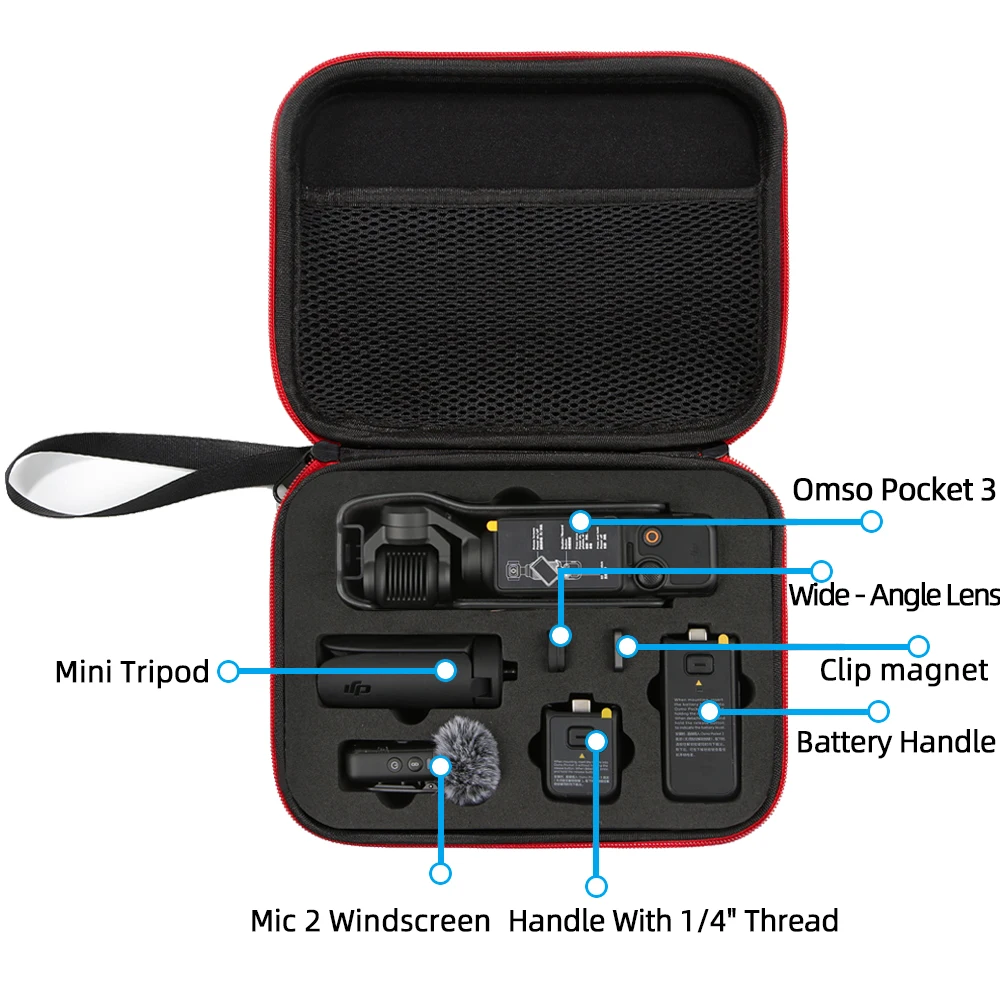 Storage Case for DJI OSMO POCKET 3 Shockproof Waterproof Handheld Carrying Bag Protective Accessory dji case