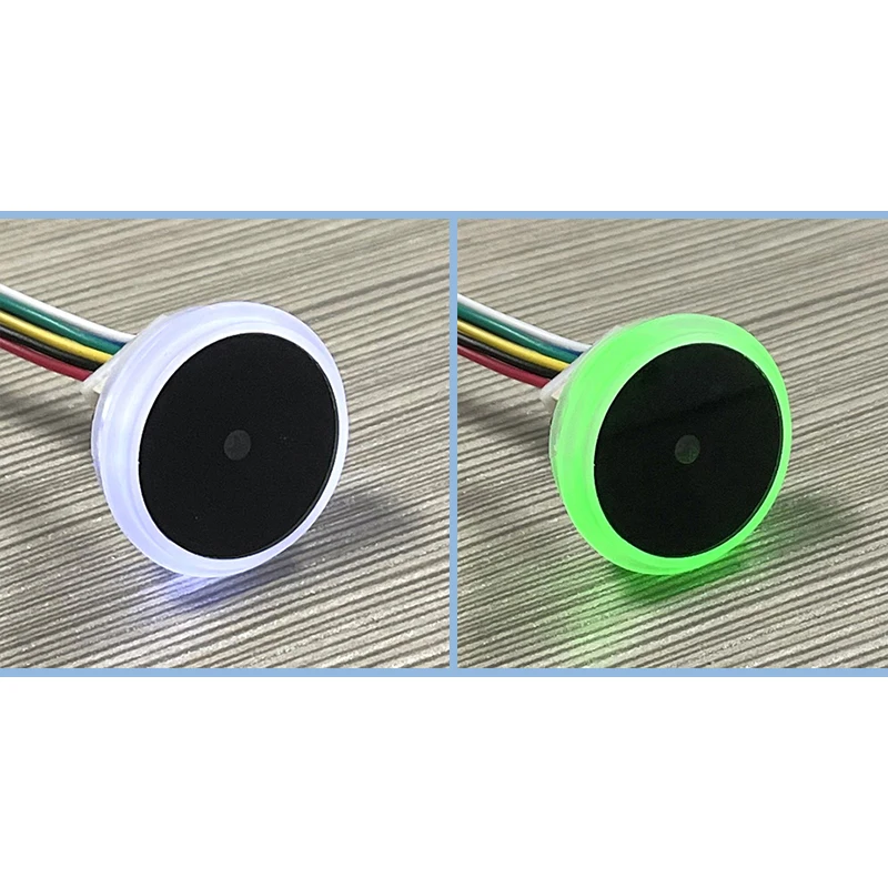 Barcode Scanner GM861S UART/USB Round Small Ring Indicator Light 1D/QR/2D Bar Code Scanner QR Code Barcode Scanner Module With White Green LED