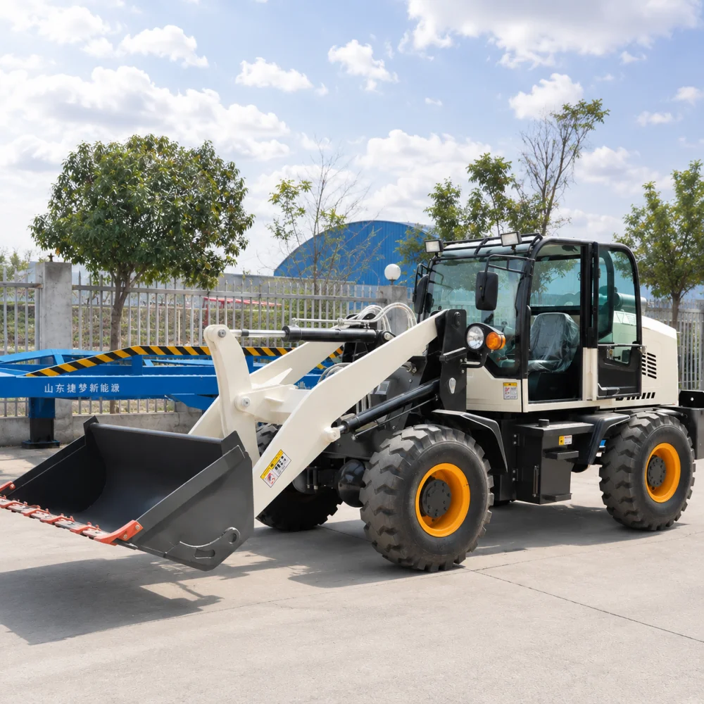 Radlader Frontlader Diesel-Baumaschine für Landwirtschaft, Landschaftsbau, Erdbewegung und Materialtransport
