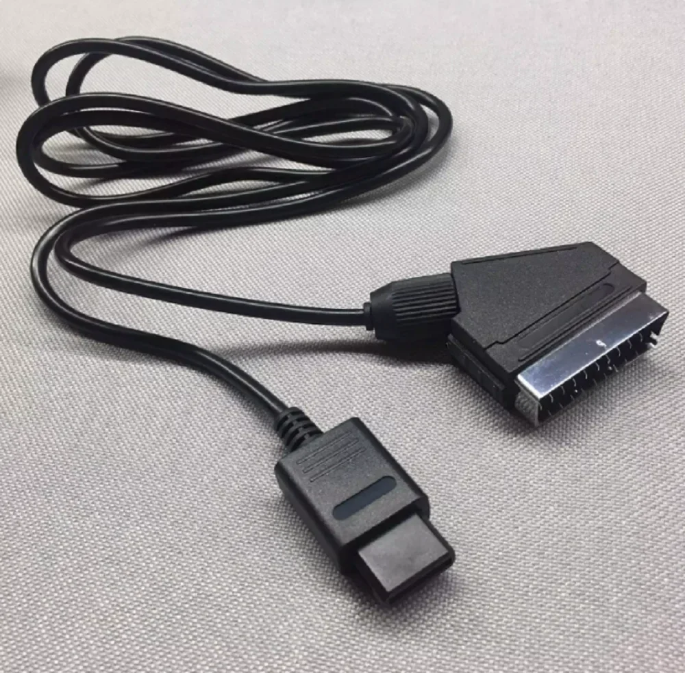Premium Scart RGBS/RGB NTSC Cable - 1.2m Length