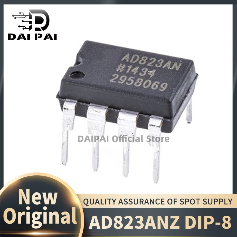 (5piece)100% New original AD823ANZ AD823AN AD823 DIP-8 Precision ...