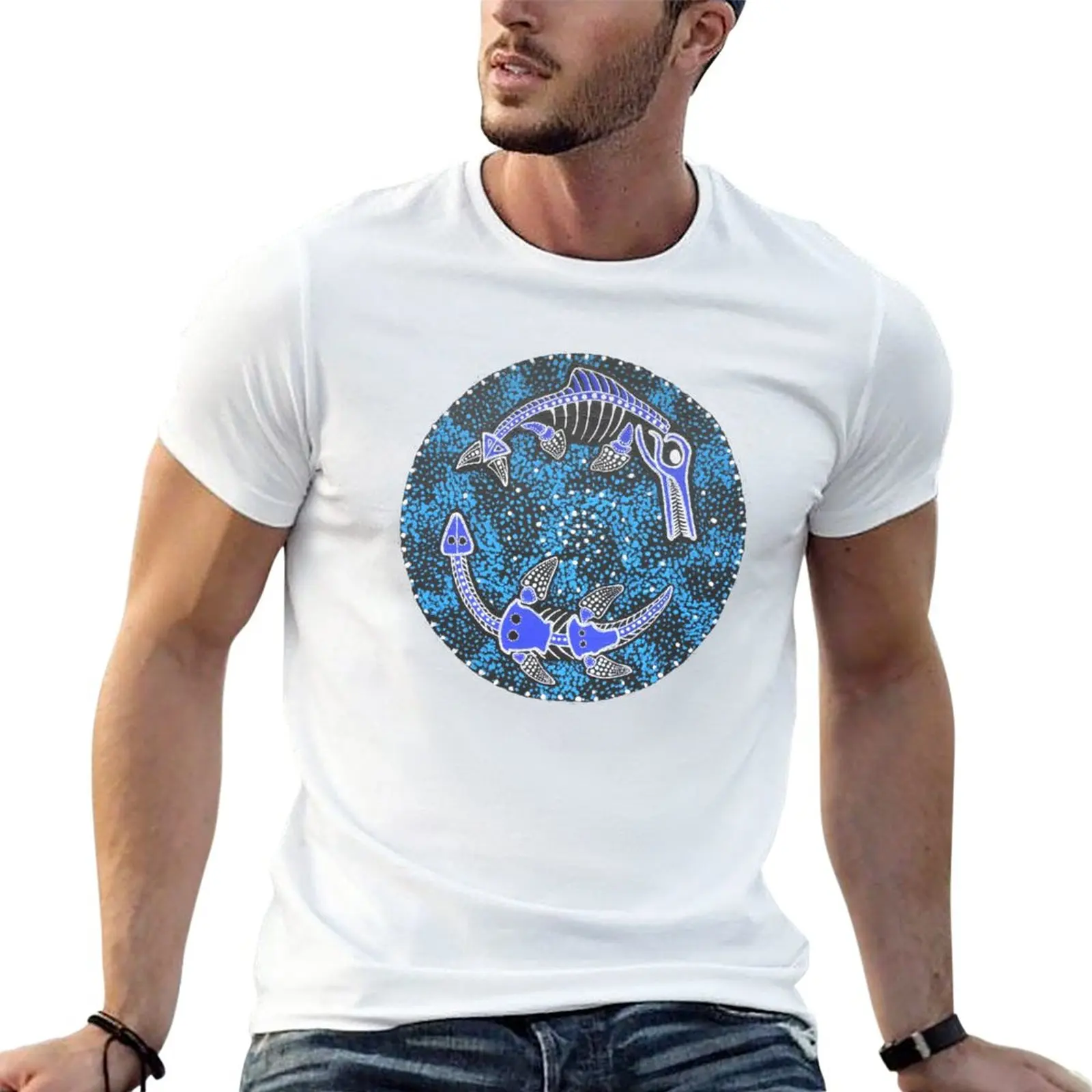 

Новинка, футболка с рисунком Юрского периода моря, мужские футболки с графическим рисунком, тренировочные футболки