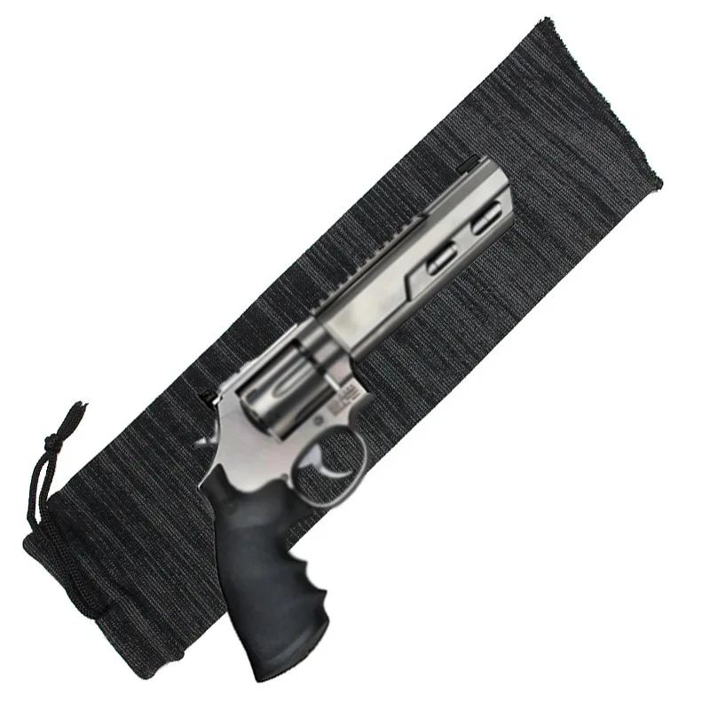 Classic Ambidextrous Gun Protector Sock 40cm/15.7in: Silicone-Treated, Dust-Proof Polyester Knit, Flexible Fit for hand gun 2