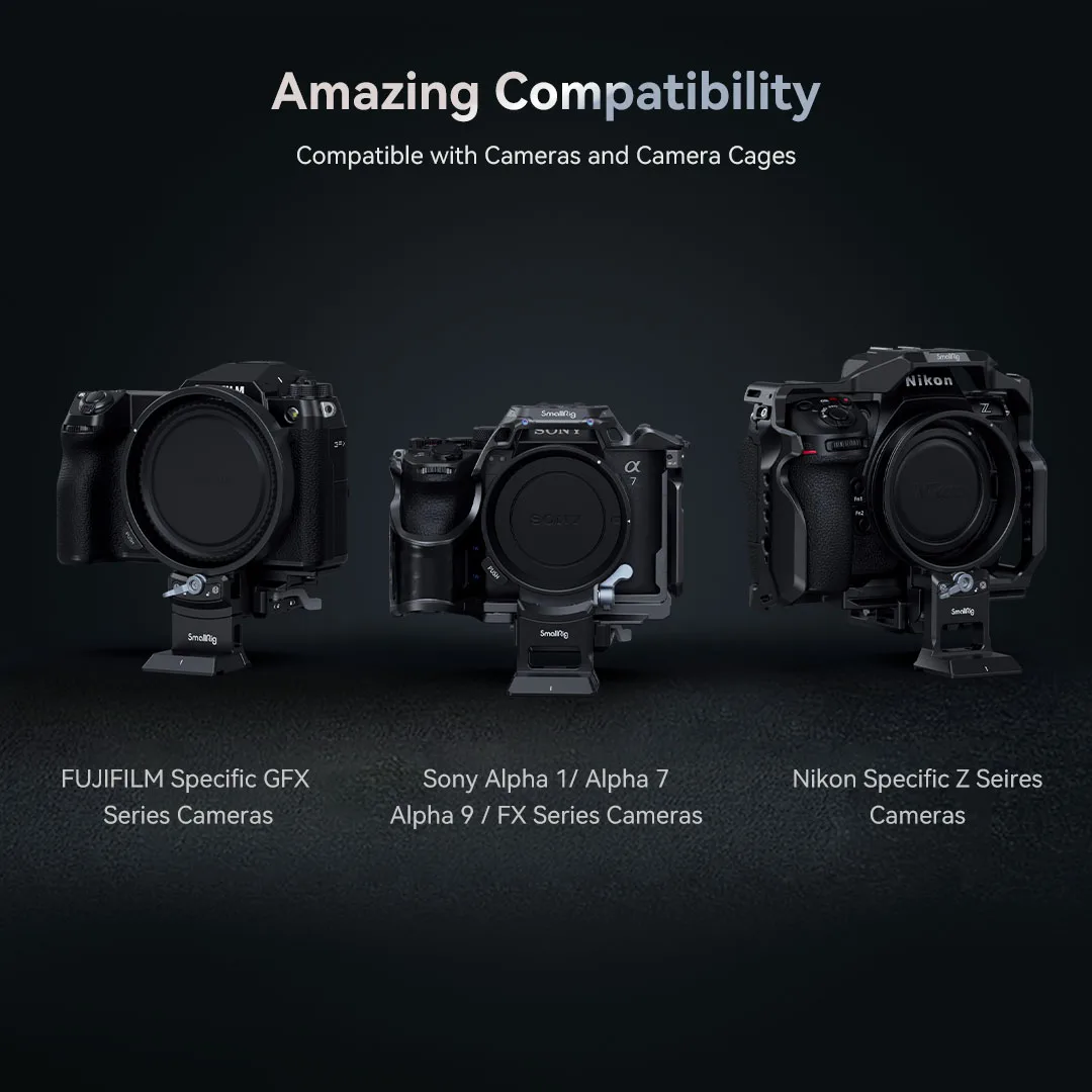 NEEWER Piastra Girevole Per Canon EOS R5/R6 - Anello Di Montaggio Rapido Da Orizzontale A Verticale Per Treppiedi E Gimbal