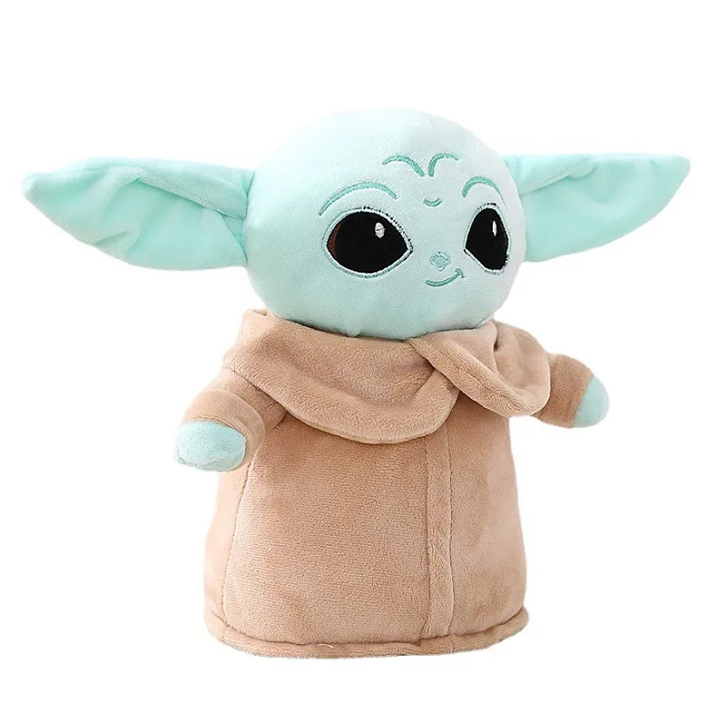18-48Cm Disney Baby Yoda Peluche Master Aliens Star Wars Baby Yoda Farcito Anime Cartoon Baby Yoda Dolls Fill Toy Kawaii Gift