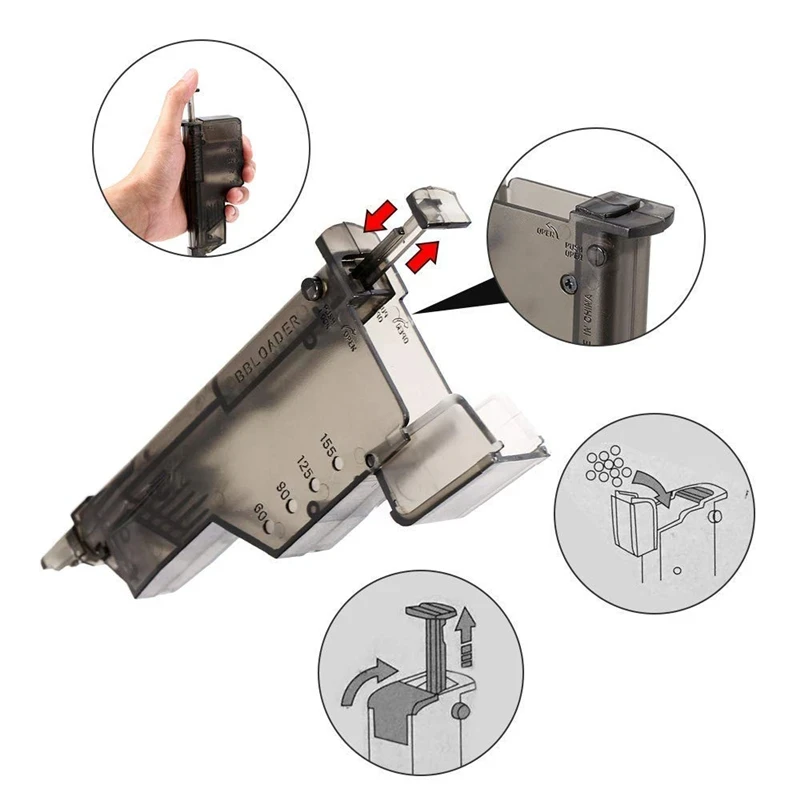 Plastic BB Speed Loader 220 100 Rounds