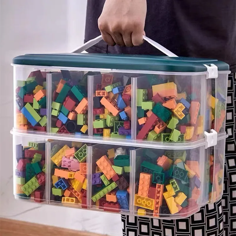 Bins & Things Stackable Storage Container with 30 Adjustable