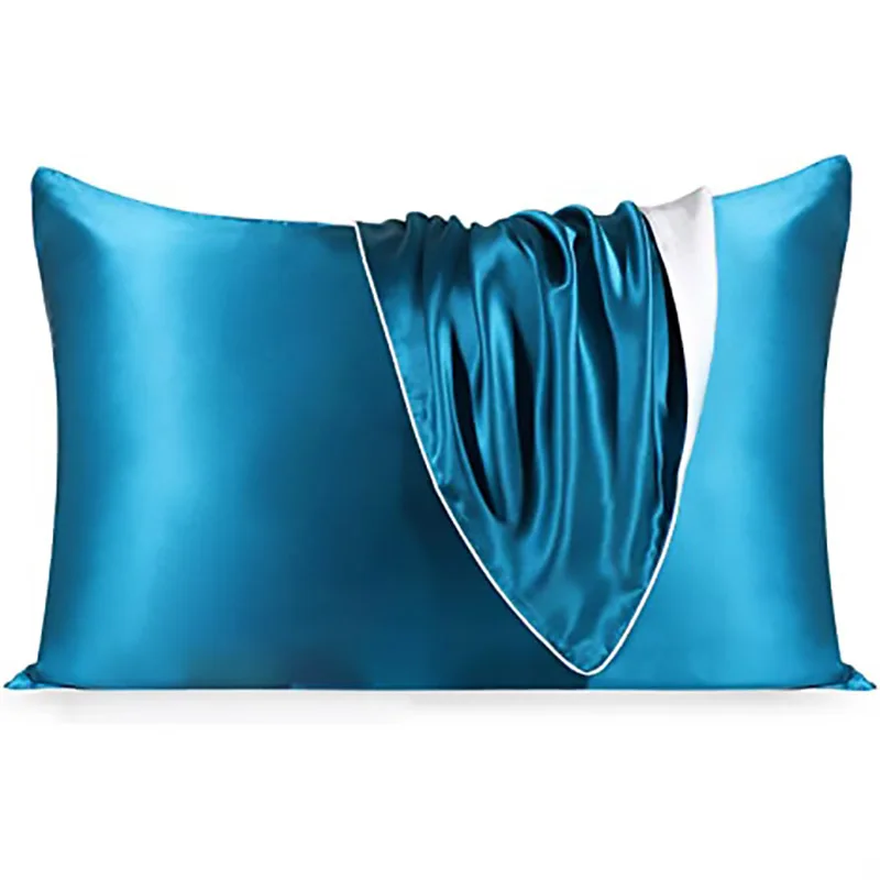 Single Side Silk Pillowcase Sleep Pillow Cover Silky Pillow Slip Mulberry Silk Pillowcase
