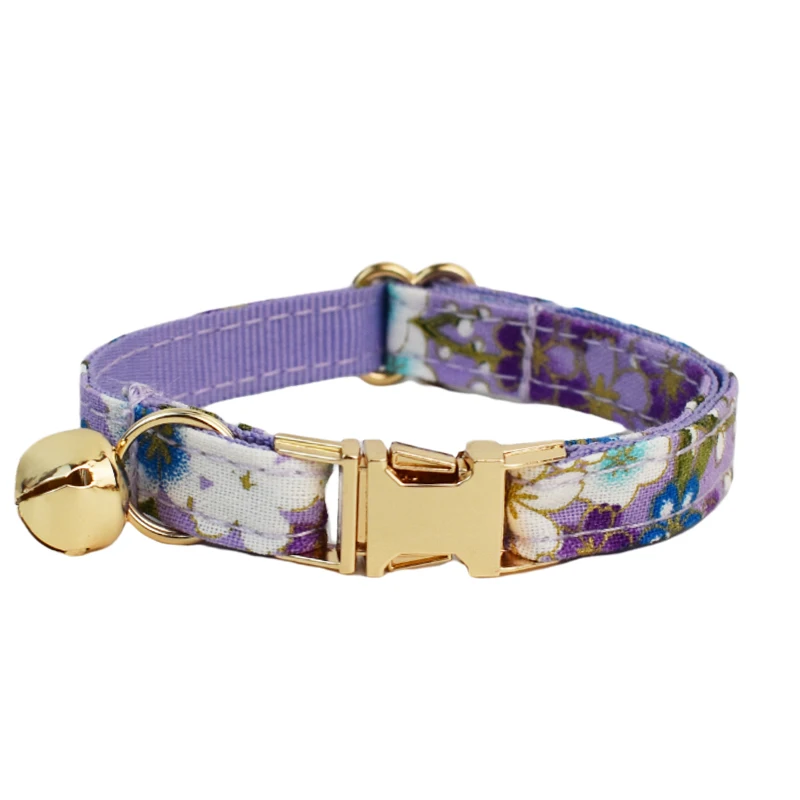 Kedi Yaka Ilmek Ayarlanabilir Güvenlik Kişiselleştirilmiş evcil hayvan tasması Özelleştirilmiş İsim Yumuşak