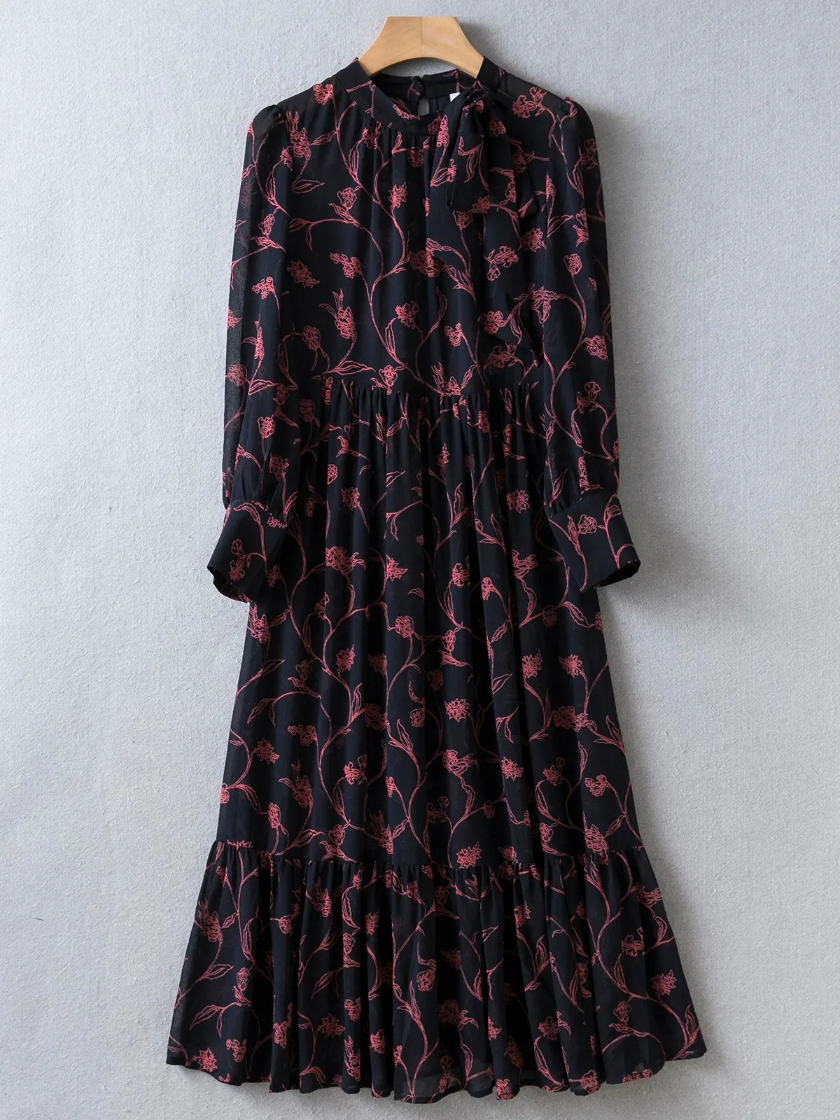 NWT | BERYLOVE Sky Blue High-Low Occasion Dress | Side Flower | Medium main image 0