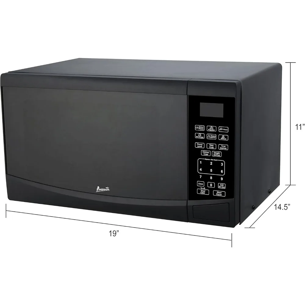 Microwave Oven, 0.9 Cu.Ft. 900-Watts Compact with 10 Power Levels and 6 Pre-Set Cooking Settings, Speed Defrost, Glass Turntable 5