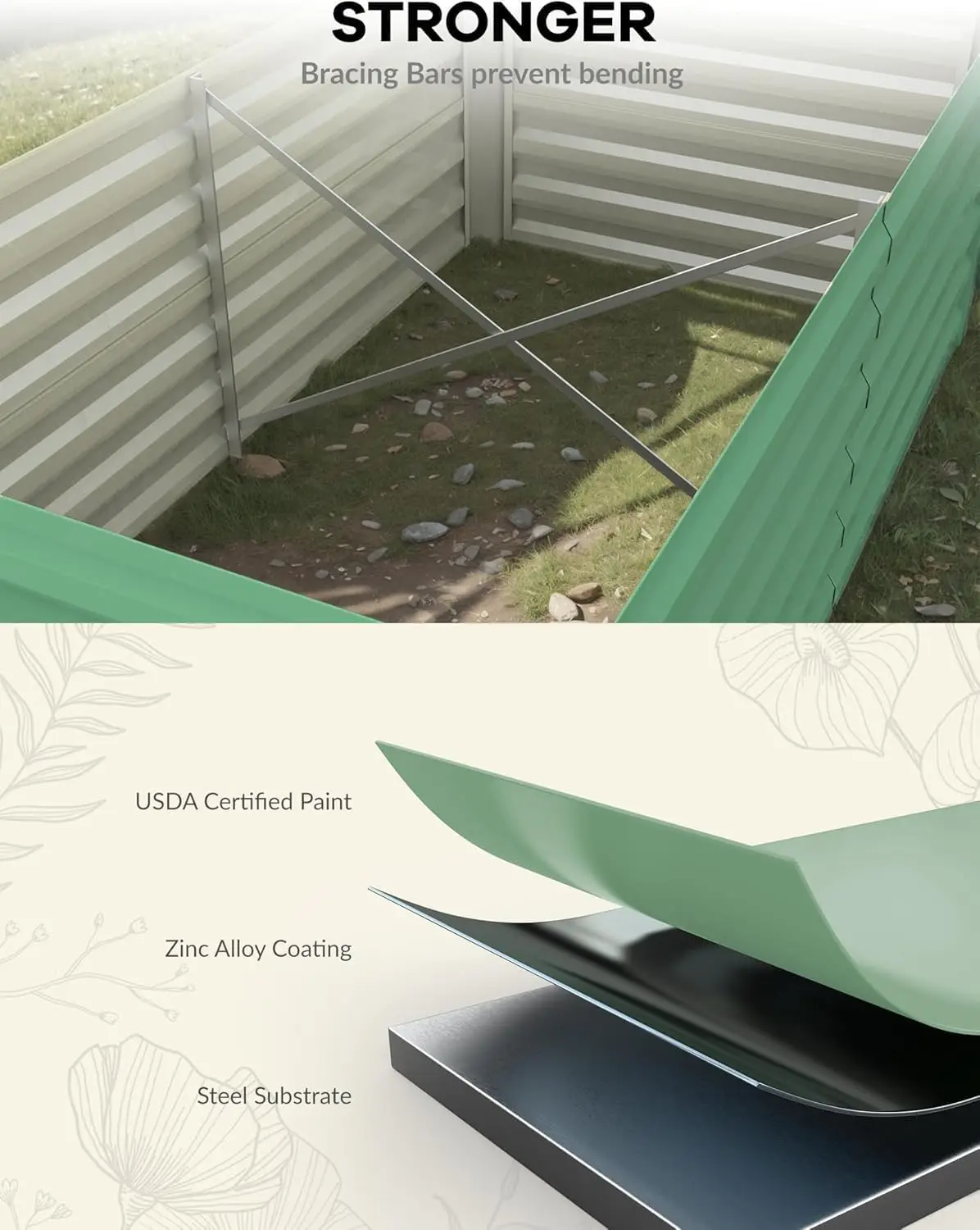 Galvanized Raised Garden Bed 3