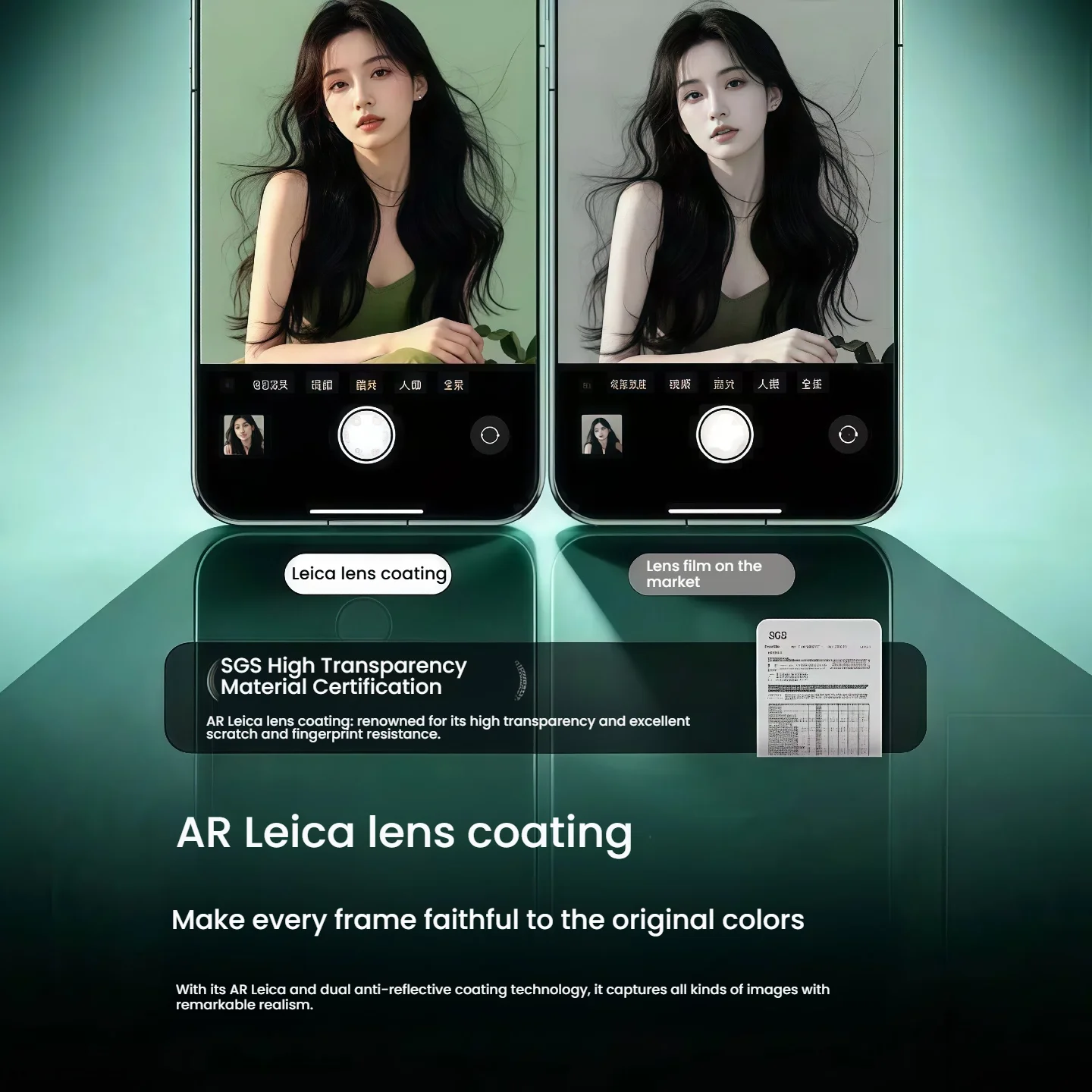3-Pack Full Coverage Rear Camera Protector with Instant Application
