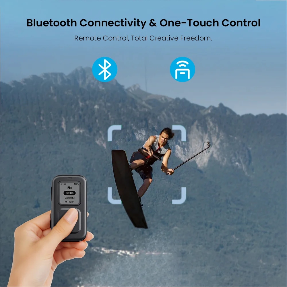Original Full Model Universal Smart Wifi Control Remote For Gopro MAX Hero8 Hero9 Hero10 Hero11 Hero12 Camera Accessories