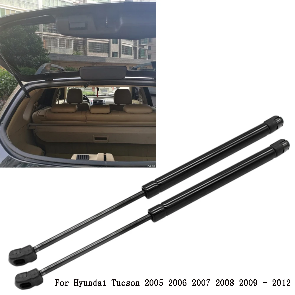 Gas Spring Gas Strut Fitting 2pcs Car Rear Window Glass Gas Spring Shock Lift Strut Struts Support Bar Rod for Hyundai Tucson 2005-2012