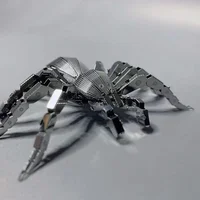Tarantula 3D Metal Puzzle DIY Handmade Animal Insect Assembly Model Laser Cutting Kits Jigsaw Puzzle Decoration Toys Gifts 2