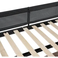 Bunk Beds Full Size Loft Bed, Desk & Shelves/Sturdy Metal Bed Frame/Noise-Free Wood Slats/Comfortable Bunk Beds 2