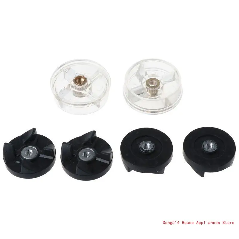 

6pcs Replacement 2 Plastic Gear Base 4 Rubber Gear for MAGIC Spare Parts 95AC