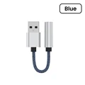 USB TO 3.5MM Blue