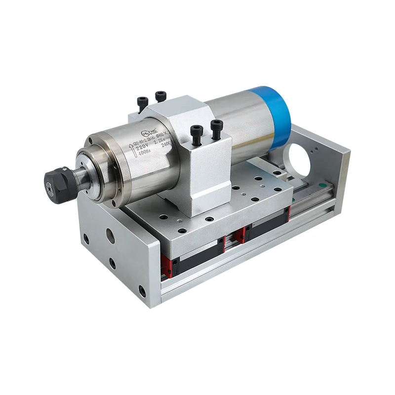 52mm 55mm 65mm 80mm 100mm 105mm 125mm Aluminum Spindle Clamp Motor Bracket Screw for CNC Woodworking Spindle Motor