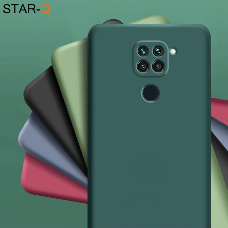 Enhanced Liquid Silicone Full-Cover Phone Case in Original Soft Design