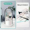 360 ° rotating dust-proof bathroom vanity storage box,toothbrush,toothpaste,makeup brush storage Luxury Cosmetic Organizer 3