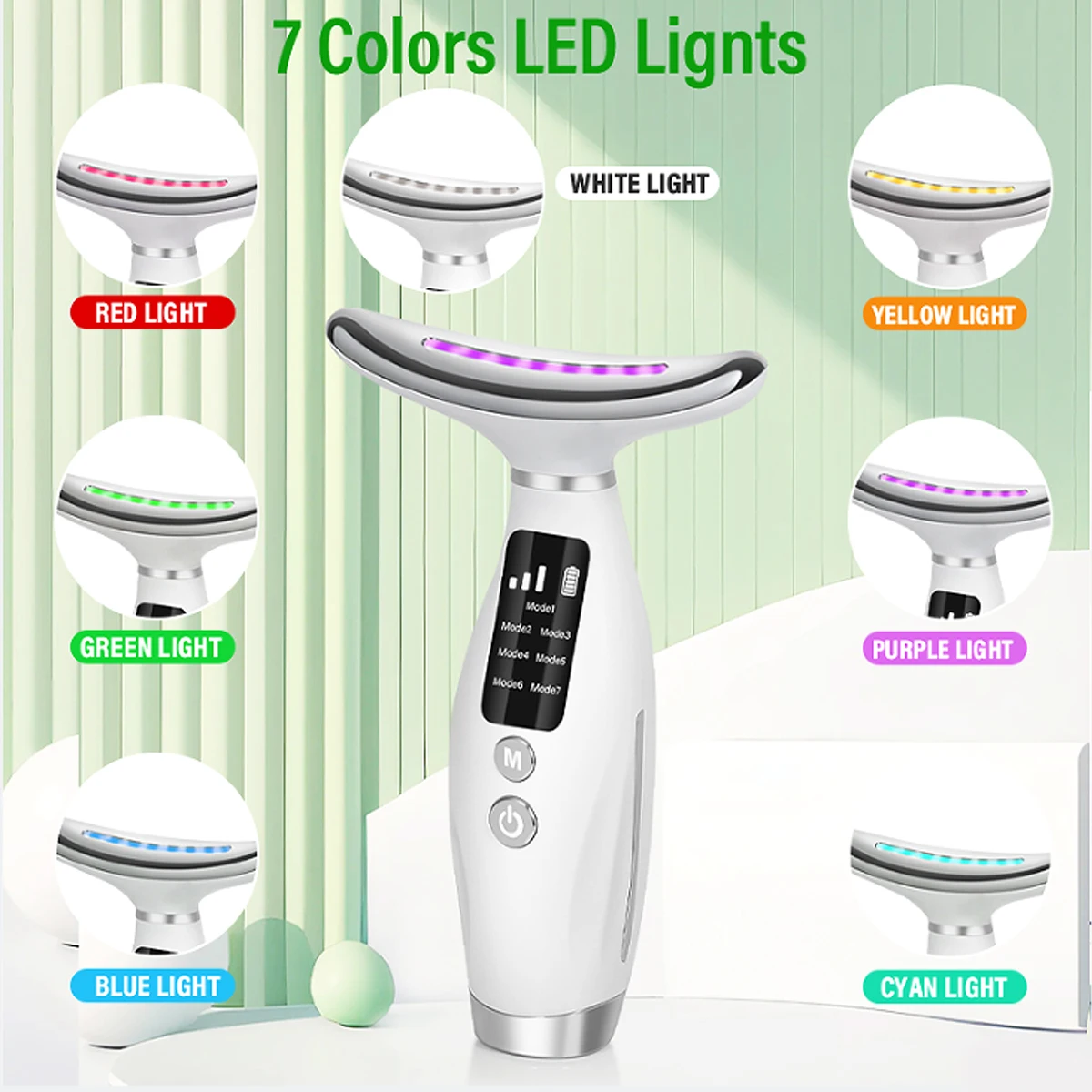 7 Colour Light Neck Instrument