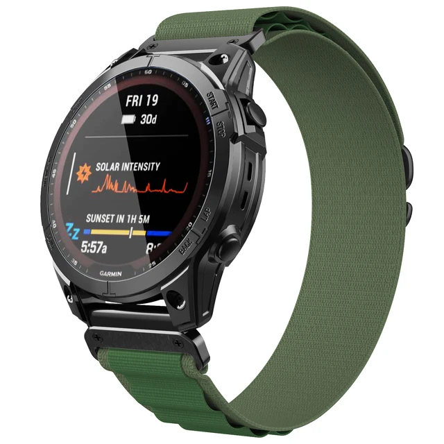 Garmin Quickfit Silikon-Armband – 22 Mm, Passend Für Fenix, Epix, Instinct, Forerunner 745/945/955, MARQ