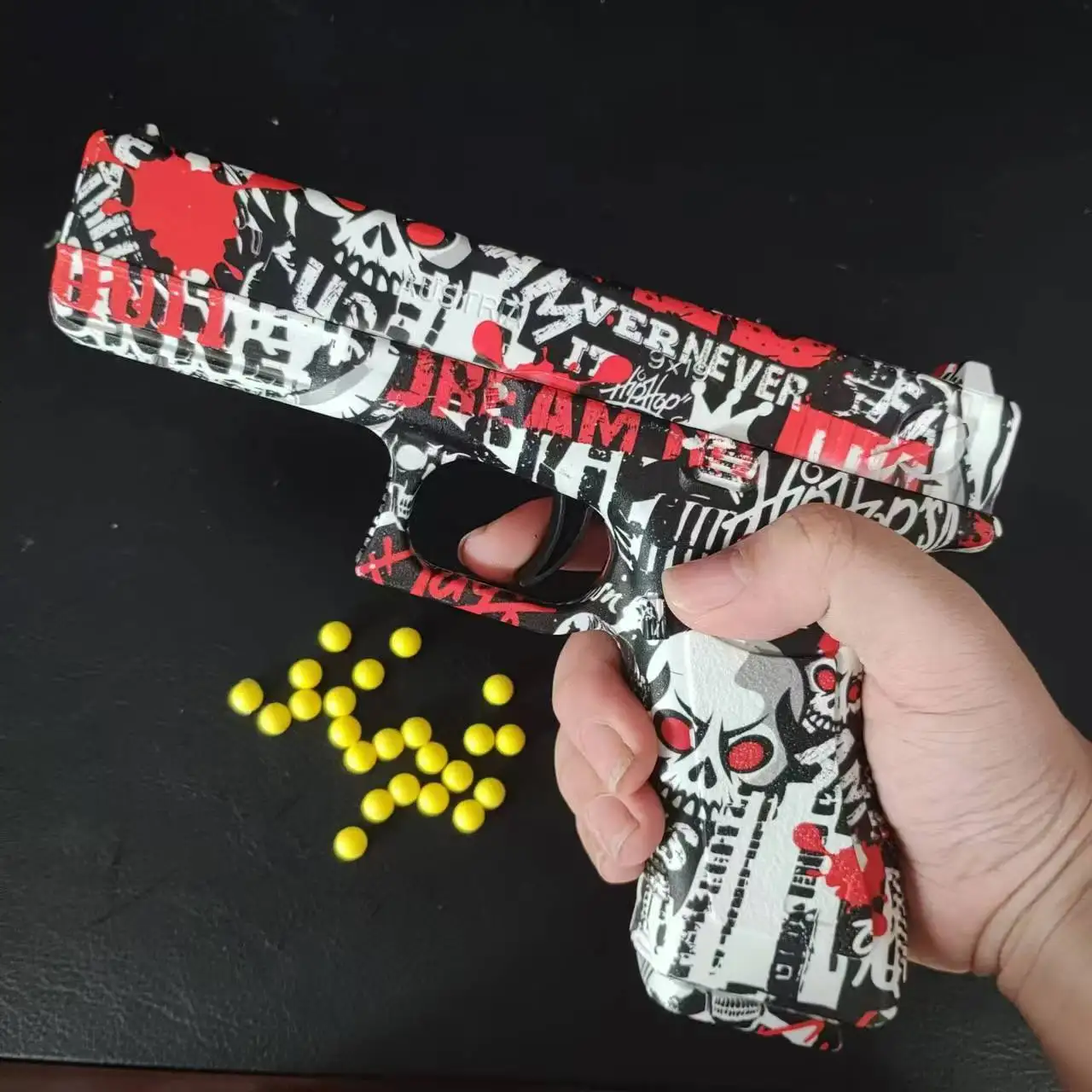 Soft Bullet Toy Gun Pistol Foam Airsoft Launcher CS Shooting Games Weapons For Kids Boys