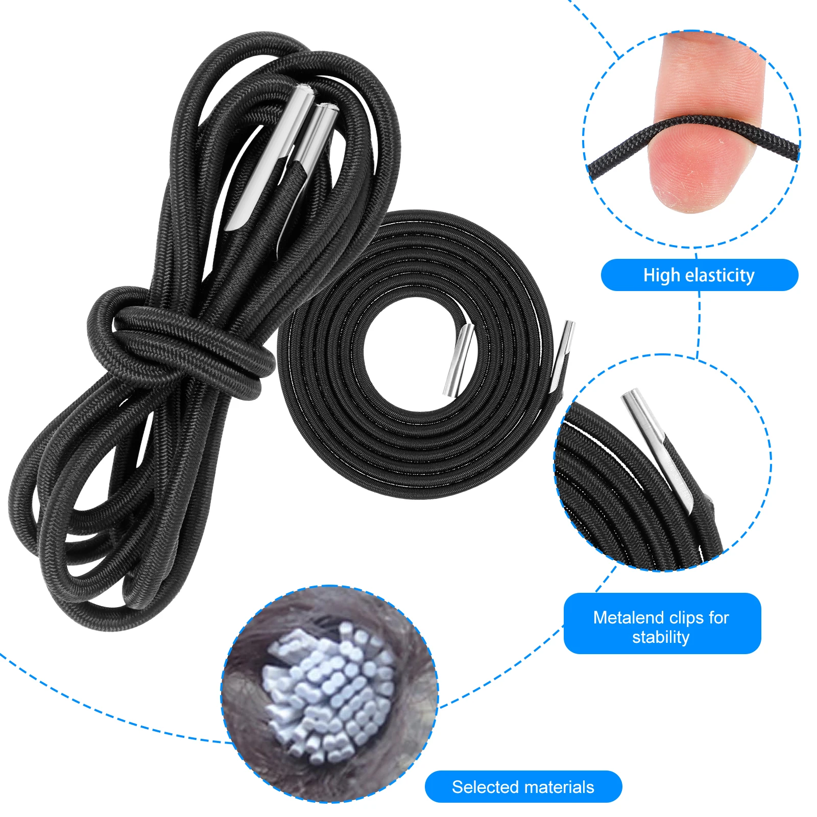 Nylon Rubber Elastic Recliner Chair Replacement Cords