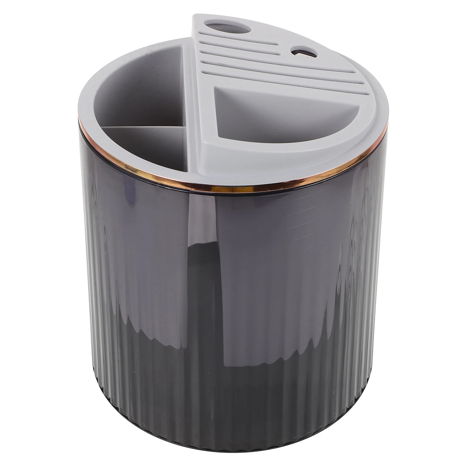 

Kitchen Storage Rack Rotating Utensil Holder Fork Pp Rotatable Organizer