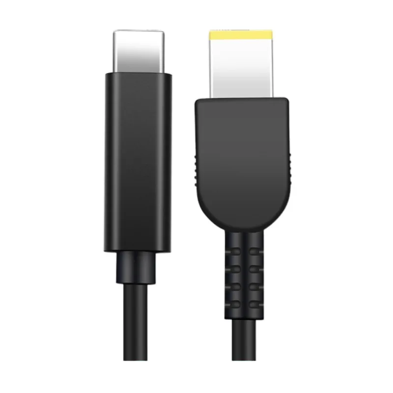 Usb tipo c pd Cabo de Carregamento Adaptador de Alimentação Conversor Jack 13 Plugues Macho para Lenovo Asus Dell hp Carregador Portátil - Imagem 5