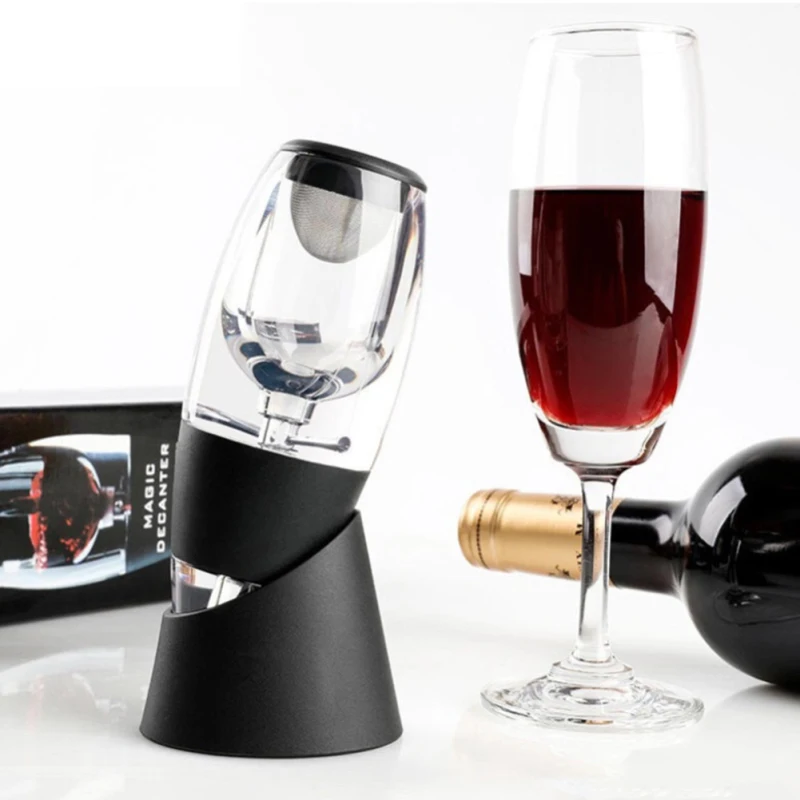 Portable Red Wine Decanter Aerator Bernoulli Air Magic Aerator Wine