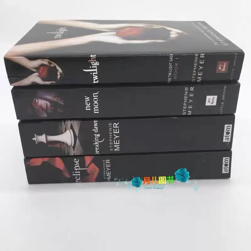 The Twilight Saga 1-2-3-4 English Novel book twilight new