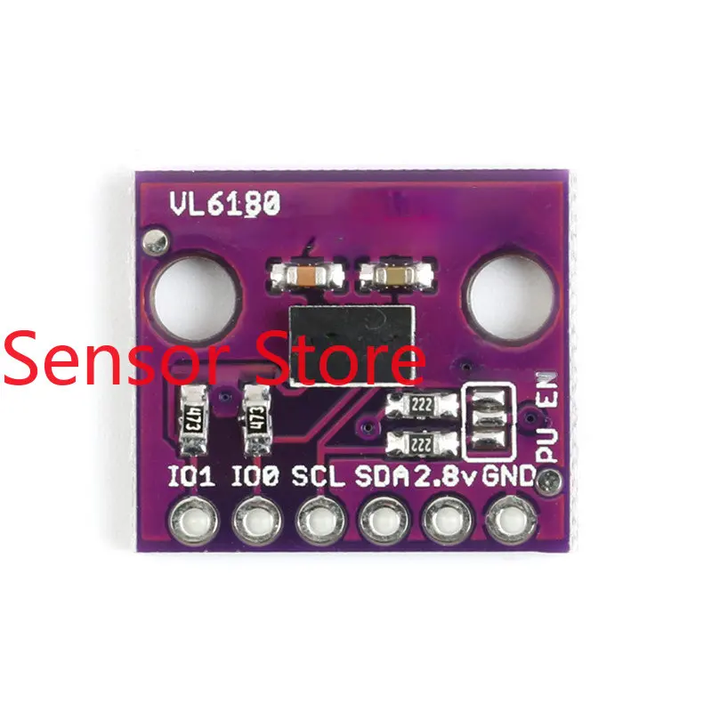 5PCS VL6180X Proximity Sensor Ambient Light  Gesture Recognition 5pcs mpr121 proximity capacitive touch sensor module iic interface numeric keypad