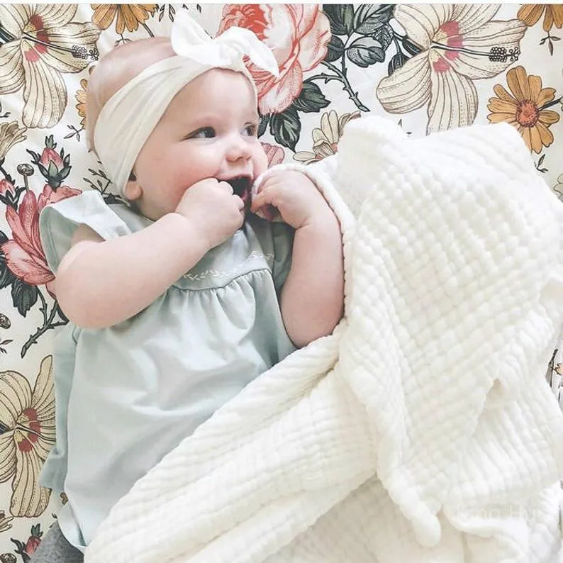 Baby Blanket Fleece Baby Blankets Newborn Muselina Bebe Algodon Muslin Squares Muslin Swaddle Bamboo Wrapples