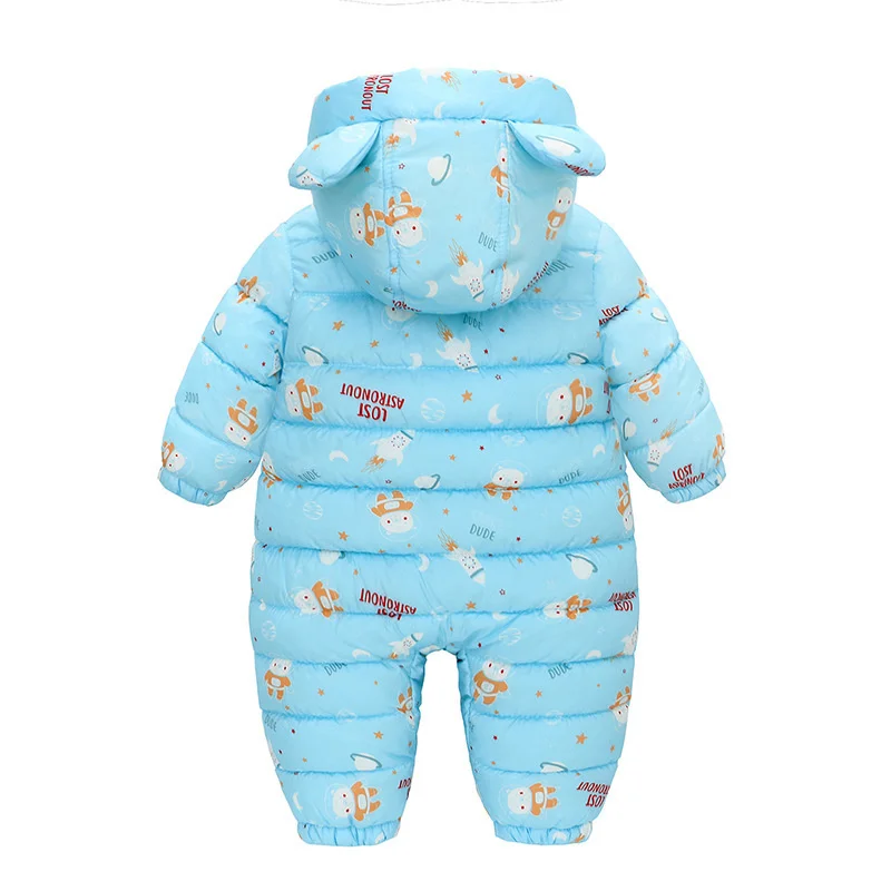 

Jumpsuit 2023 Kids Winter Thick Bodysuit For New born Clothing Girls Clothes Baby Rompers Boys Hooded Snowsuit Parkas