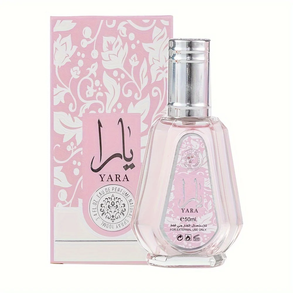 New Lattafa Yara Edp-50ml Women Yara Tobacco Amber 50ml Deodorant