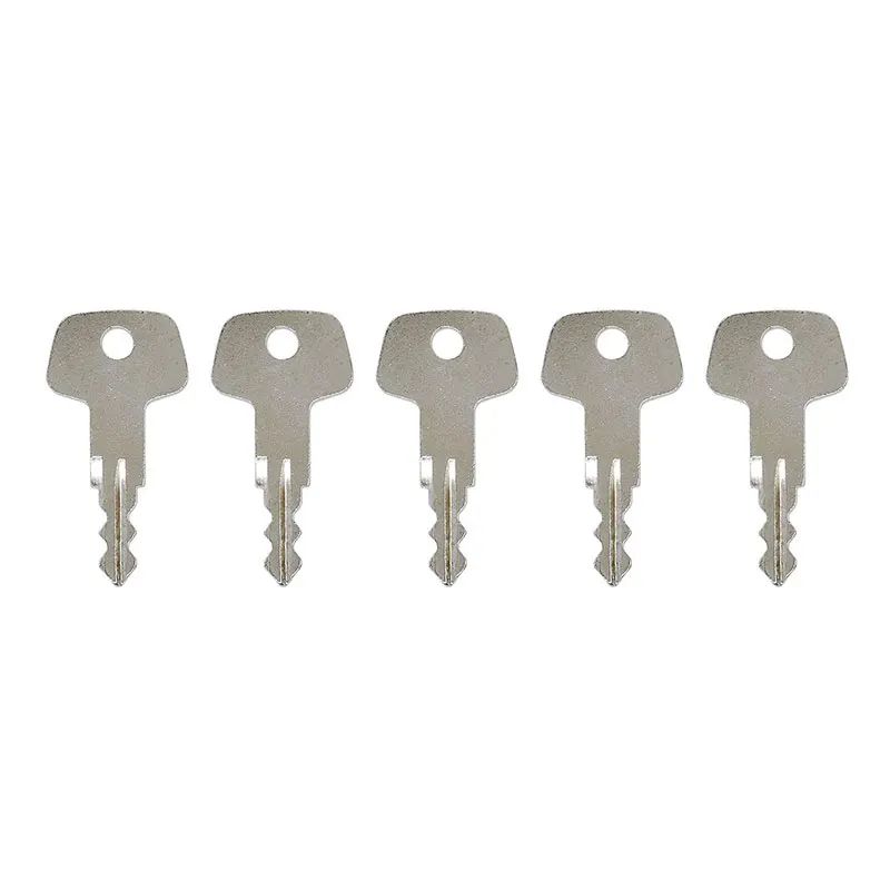 5 PCS Ignition Keys Gas Cap Fuel Cap Lock 706 Compatible With Liebherr Heavy Equipment J2