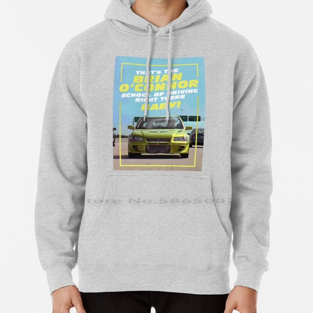 Brian O'Connor School Of Driving! Hoodie Sweater 6Xl Cotton 2Fast 2Furious The Fast And Furious Tokyo Drift Fast Five Fast And