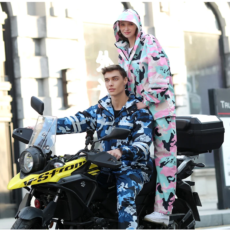 Motorcycle raincoat suit waterproof for men women motorcycle raincoat raincoat suit