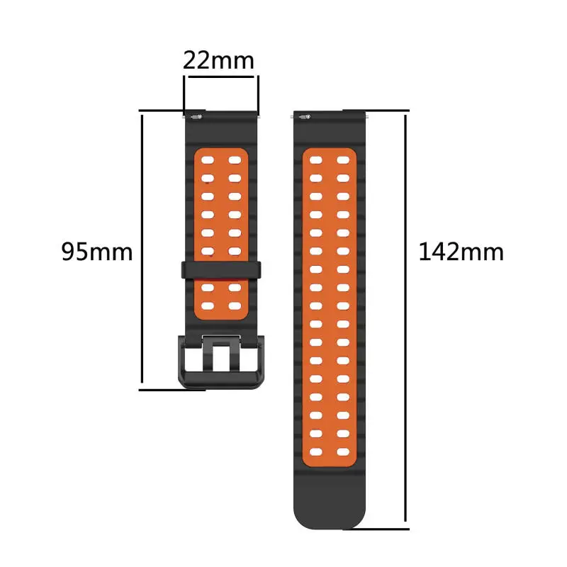 Marine Silicone Strap - Premium Replaceable Sports Bracelet Accessory