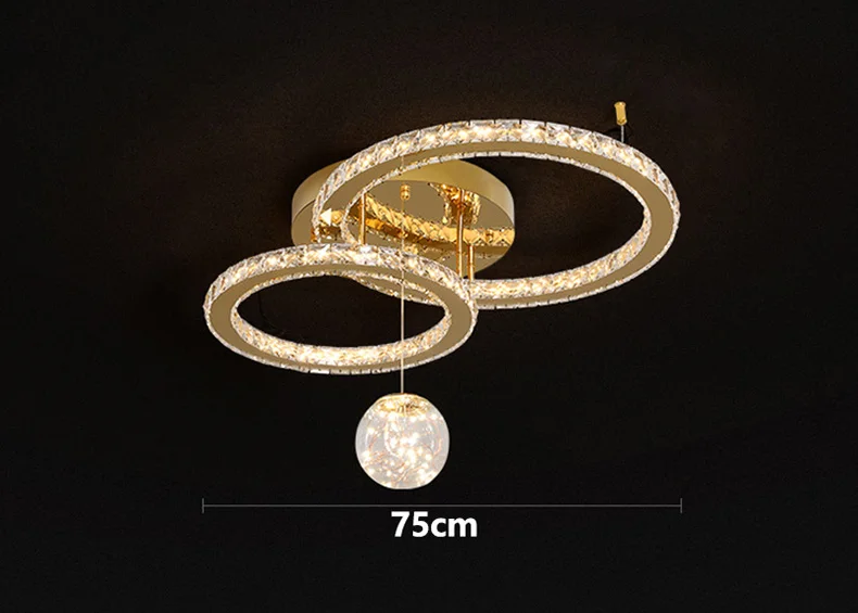 Description Picture 3 of itemhome decorationPendant lights, luxury crystal living room chandelier, dining room Pendant lamp, ceiling light, indoor lighting