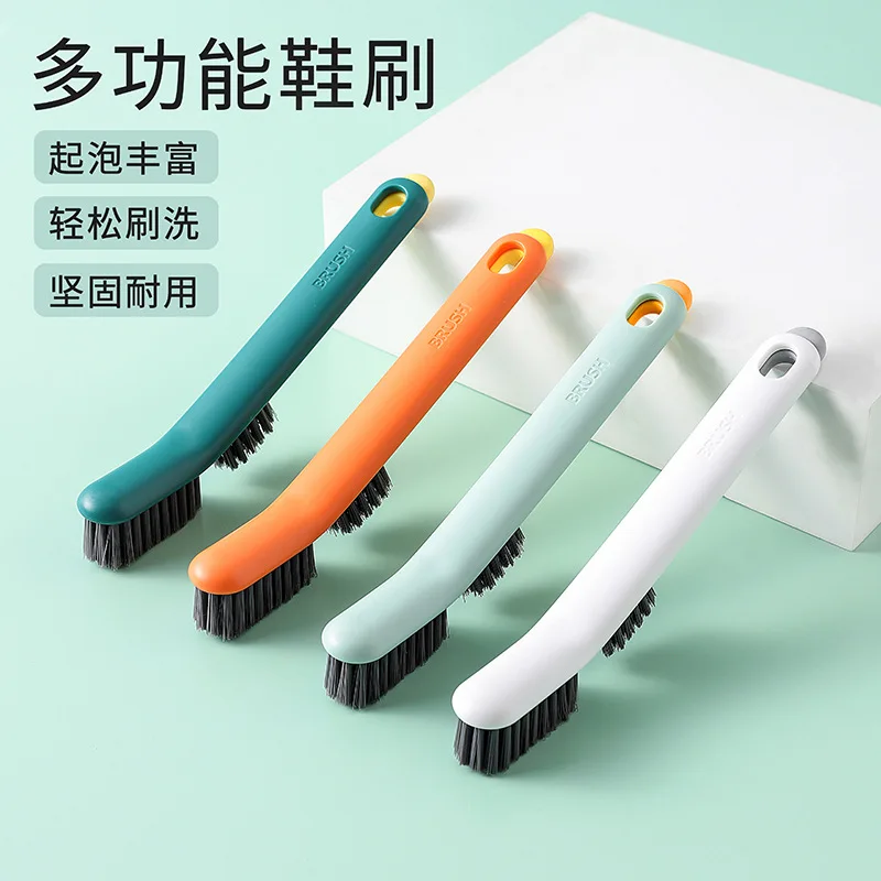 Household Shoe Washing Brush, Soft Bristles, Laundry Brush, White Shoe Collar Cleaning Brush