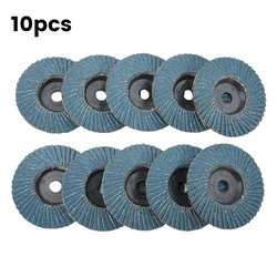 10pcs Grindering Discs 3 Inch Sanding Discs 40-120 Grit Grinding Wheels Blades Wood Cutting For Angle Grinder Abrasive Tool