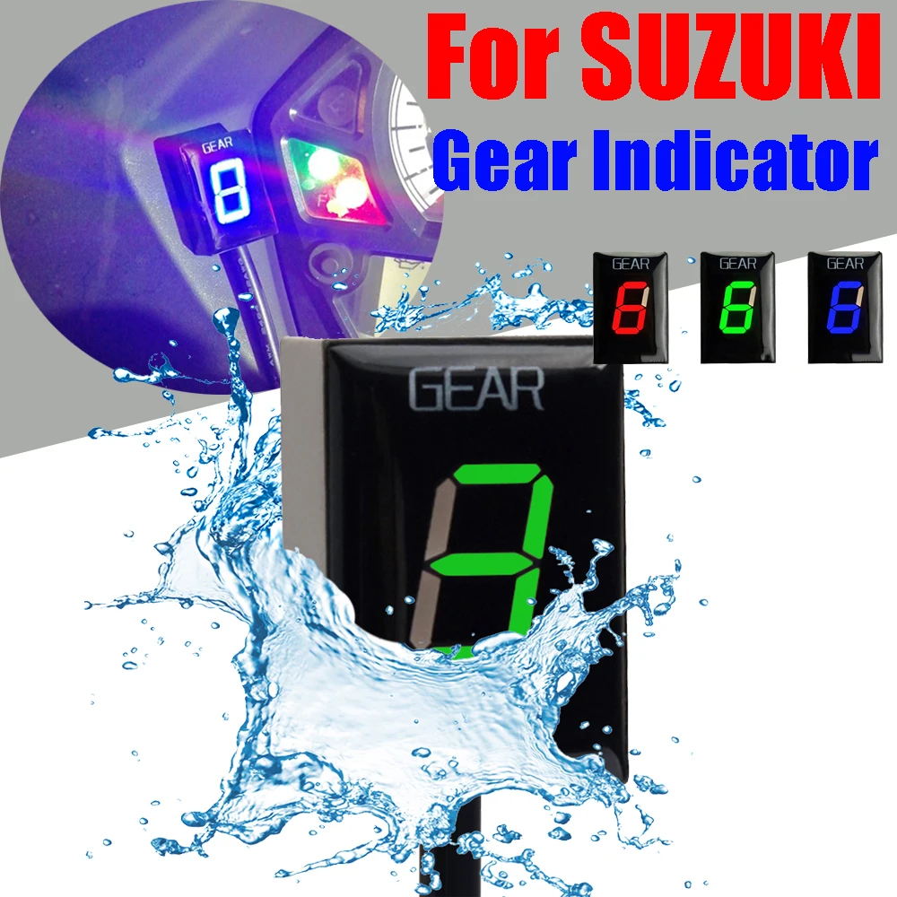 Motorcycle Gear Indicator For Suzuki GSXS 750 1000 GSXR 600 750 1000
