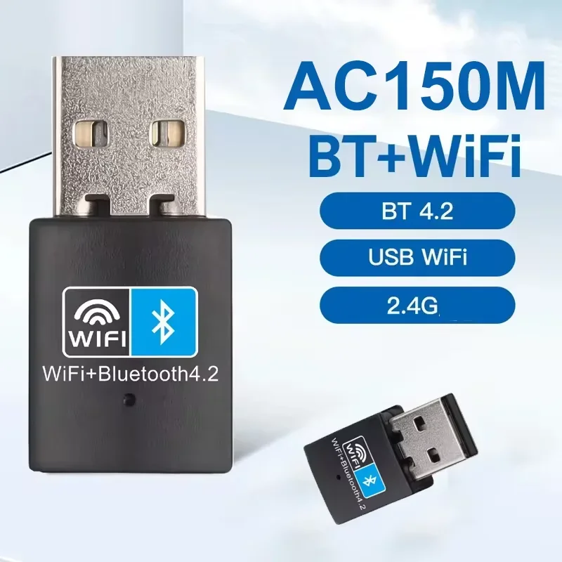 AX900 USB WiFi6 Bluetooth 5.4 アダプター 2in1 ドングル デュアルバンド 2.4G&5GHz USB WiFi ネットワーク ワイヤレスWLAN信号レシーバー ドライバー不要