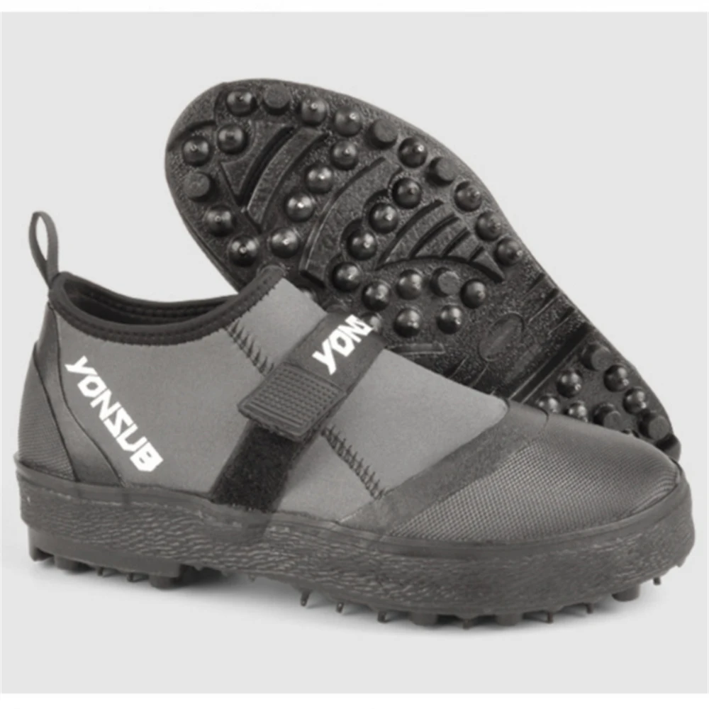 Fly Fishing Shoes Non-Slip Sole with Nails Outdoor Neoprene Rubber Hunting Fishing Boots Upstream Reef Rock Wading Shoes