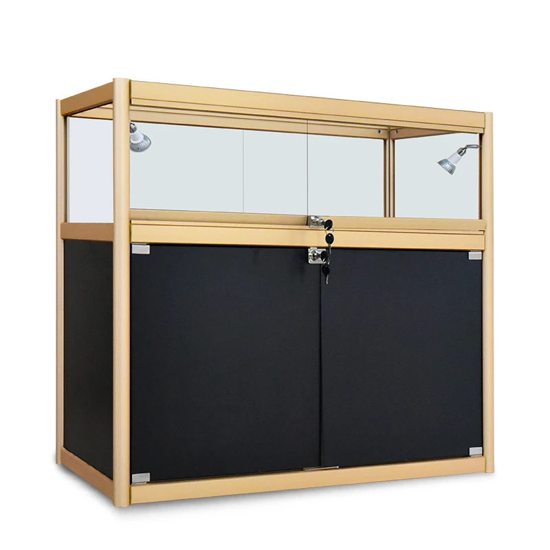 

custom.Glass Jewelry Display Showcases Cabinet for Shopping Mall