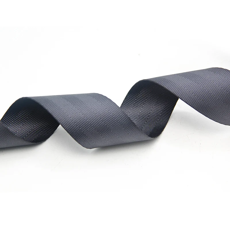 Truck Binding Strap Brake Rope Wear-resistant Black Flat Belt Rope Car Seat Belt Strap Cargo Binding